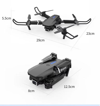 E88PRO Drone 8K 5G Professional HD Dual Camera Aerial Photography Remote Control Aircraft Quadcopter Toys 15000M 2025