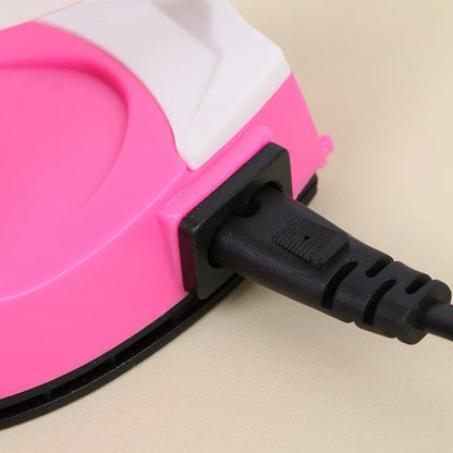 Garment Iron Mini Handheld Garment Iron Non-Stick Portable Electronic Iron for DIY Art and Craft with US Plug Mini Garment Iron