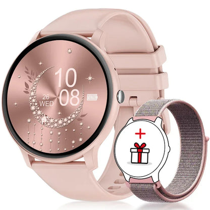 LIGE Smart Watch Women 1.39'' Full Touch Screen Custom Dials Wristwatch Bluetooth Call Blood Oxygen Monitor Sport Smartwatch Men