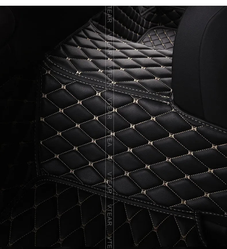 Vtear Car Floor Mat Interior Carpet Pu Foot Pad Mats Cover Decoration Car-styling Accessories Protection For Haval Jolion 2023