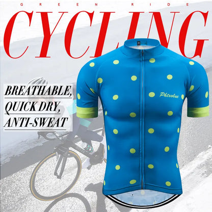 Pro Cycling Jersey Set Men Cycling Set Outdoor Sport Bike Clothes Women Breathable Anti-UV MTB Bicycle Clothing Wear Suit Kit