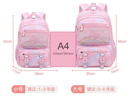 waterproof Children School Bag for Girls Primary princess school backpack Orthopedic Backpacks schoolbag kids Mochila Infantil