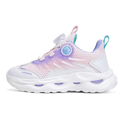 Summer Breathable Sport Shoes for Children Girls Casual Student School Walking Shoes Anti-slip Fashion Tenis Footwear