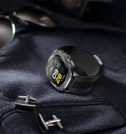 Airbag measurement Smart Watch Men ECG Air Pump Blood Pressure Blood Oxygen BT Call NFC SmartWatch For Man Android iOS upgrade