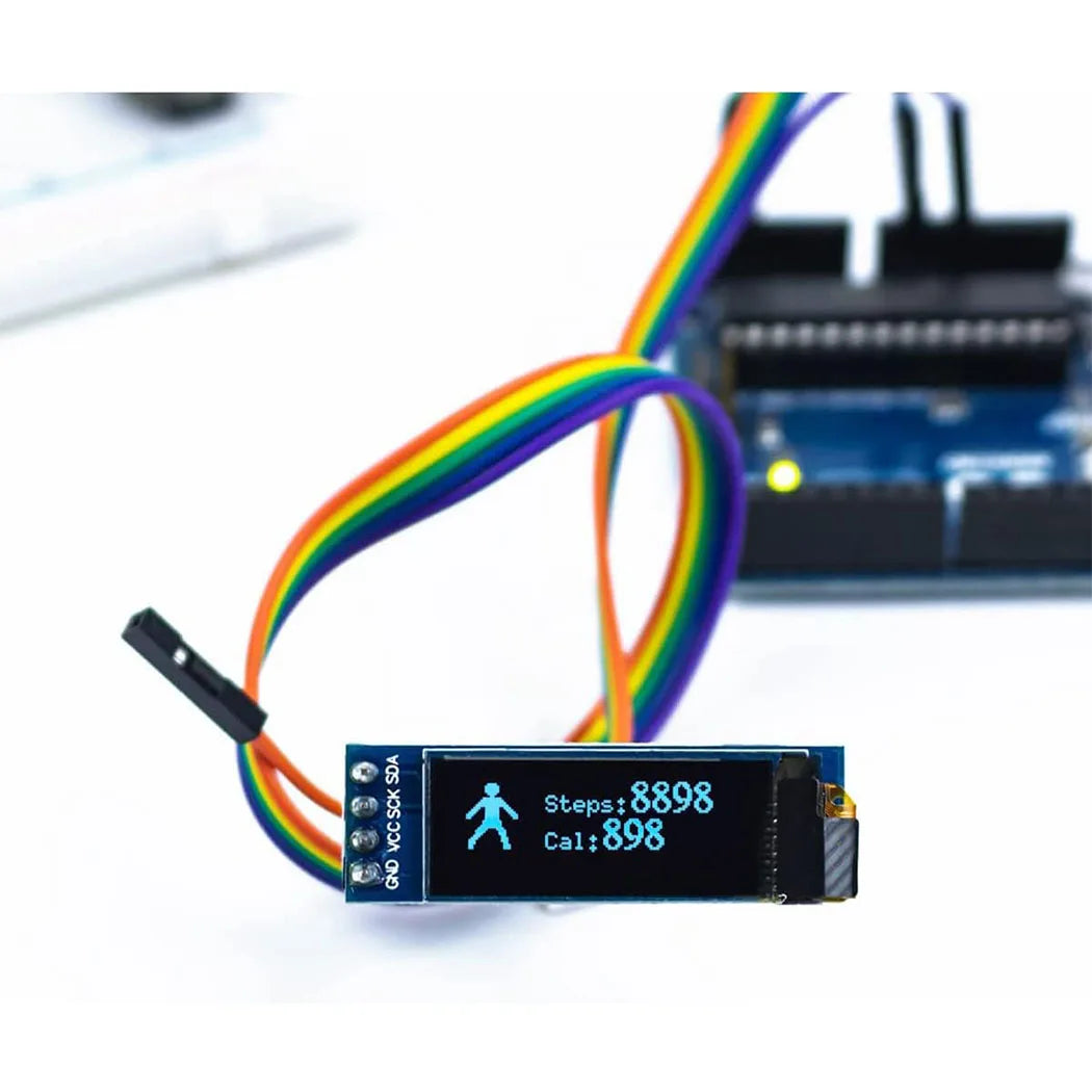 0.91 inch OLED display module white/blue OLED 128X32 LCD LED Display SSD1306 12832 0.91 IIC i2C Communicate for ardunio