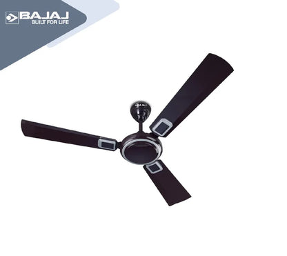 Bajaj 12DC5R Arioso Ceiling Fan Electric Metal App-Controlled Energy Efficient Class 3-Blade 41W Household Hotel Corrugated Box