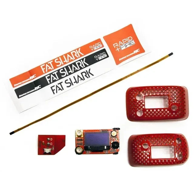 5.8g Receiver Rapidfire With Analog Plus Immersionrc Goggle Module For Fatshark Dominator Hdo Fpv Goggles