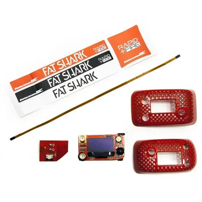 5.8g Receiver Rapidfire With Analog Plus Immersionrc Goggle Module For Fatshark Dominator Hdo Fpv Goggles