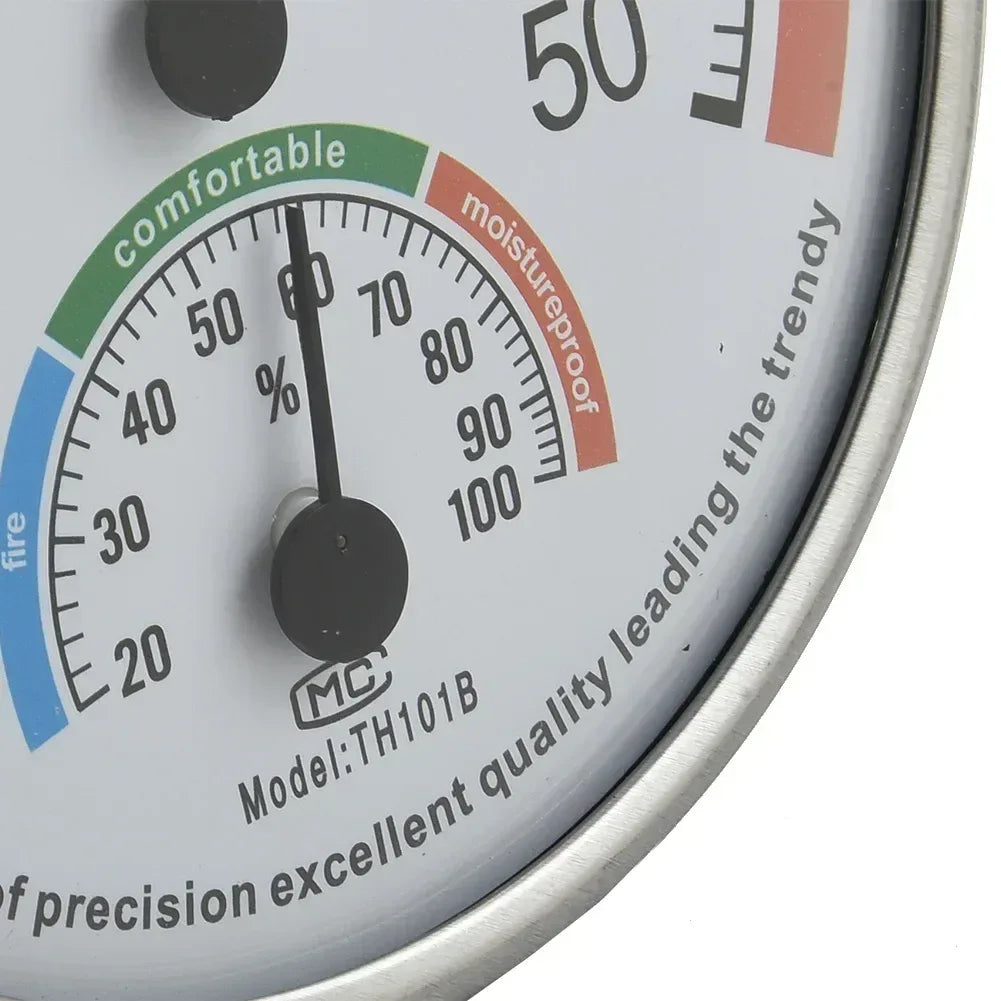 Thermometer Hygrometer Thermo Analog Humidity Indoor Climate Control Home Office Outdoor Garden Restaurant Measuring Tool
