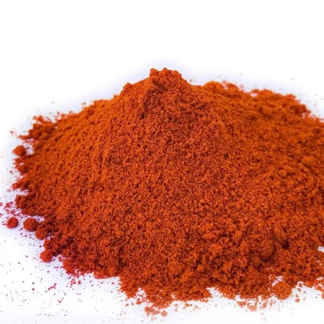 Premium Grade Paprika Powder Finely Ground Natural Deep Red Color Blended Spice Single Herbs Raw Saanvisha Telangana India