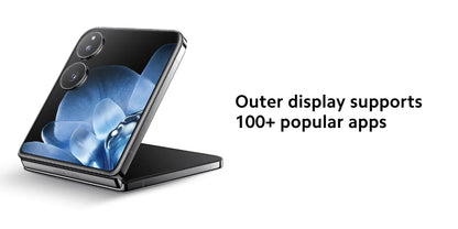Global Version Xiaomi MIX Flip Leica 50MP Camera 4780mAh 67 W 12GB 512GB Snapdragon 8 Gen 3 Hyper Charger 6.86" 120Hz Display
