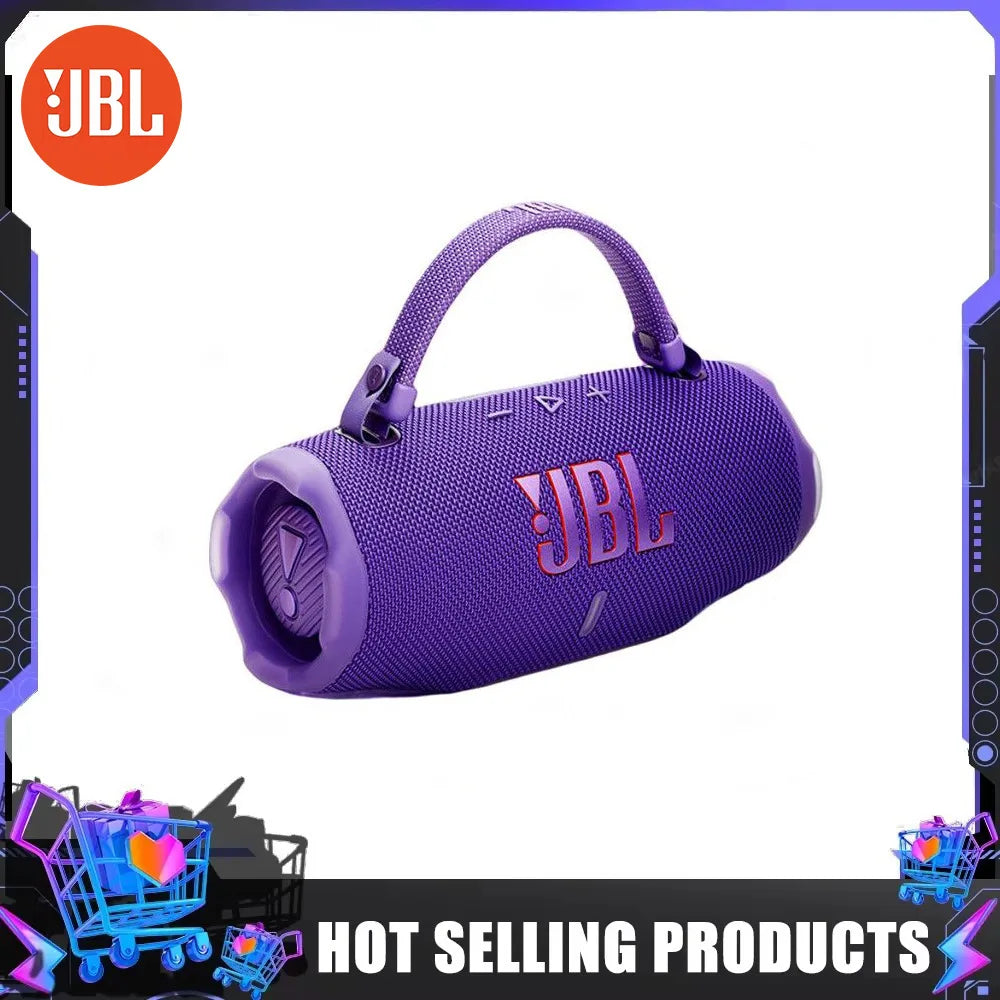 JBL Charge 6 Portable Bluetooth Speaker FLIP6 IPX7 Waterproof Outdoor Stereo Bass Music Track with Independent Tweeter