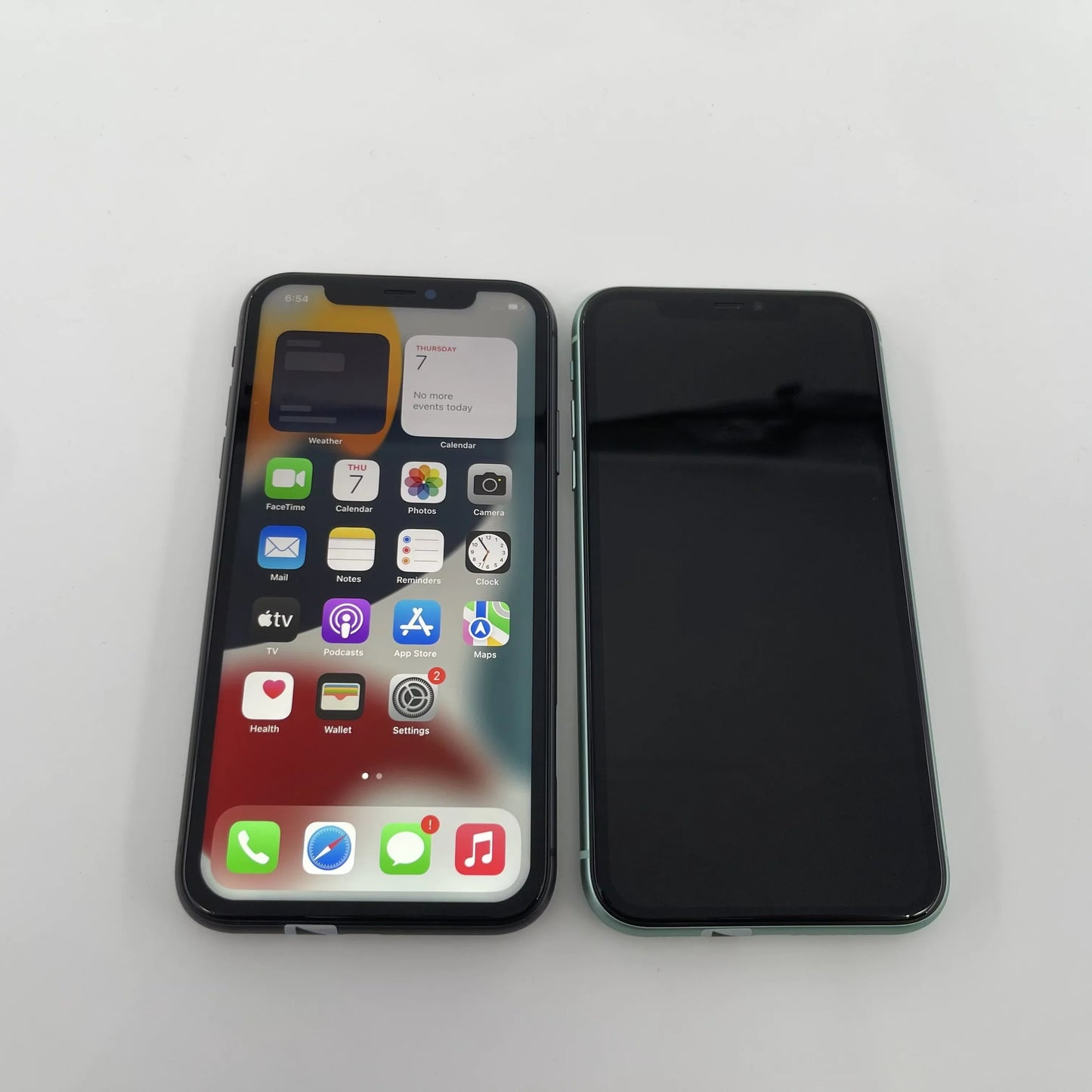 Original iPhone 11 64/128/256GB ROM 6.1" Original Liquid Retina IPS LCD Face ID A13 IOS Genuine iPhone11 Unlocked 4G LTE