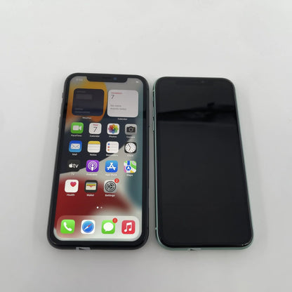 Original iPhone 11 64/128/256GB ROM 6.1" Original Liquid Retina IPS LCD Face ID A13 IOS Genuine iPhone11 Unlocked 4G LTE