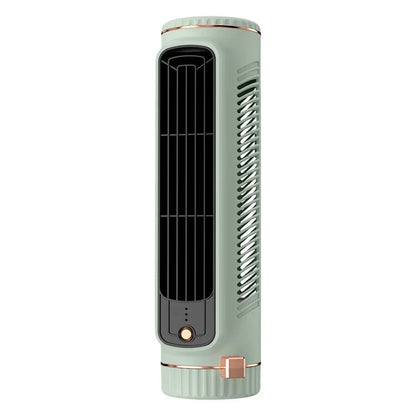 Desk Tower Fan USB Rechargeable 3 Speeds Summer Ventilation Fan Vertical Horizontal Electric Fan Household Air Conditioning Fan