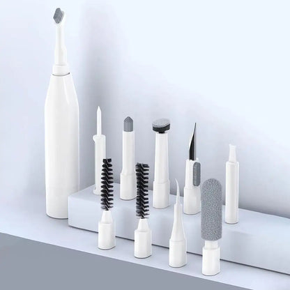 New 22-in-1 Multi-Functional Cleaning Kit 1 Step Deep Clean Set Keyboard Brush Earphone Screen Cleaner Electronics Accessories
