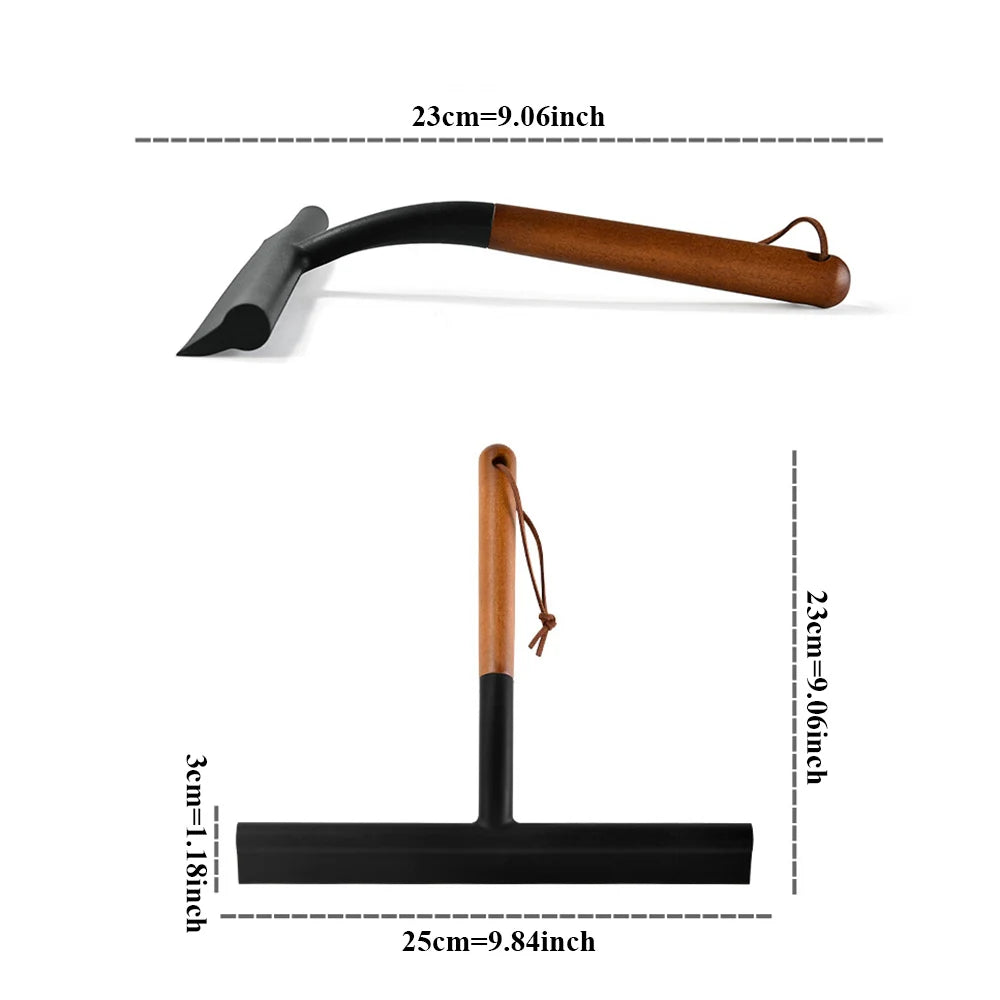 1Pcs Non-Scratch Soft Silicone Squeegee Kitchen Sink Countertop Squeegee Window Mirror Water Wiper Clean Scraping Film Scraper