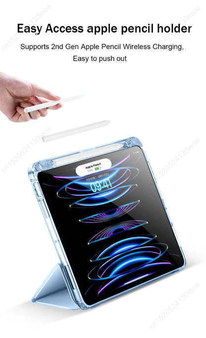 For iPad Air 6 7 11 inch Case 2025 2024 iPad Pro 11" 13" Funda iPad A16 11th 10th 10.2 9th Generation Pro 12.9 6th 5th 4th Cover