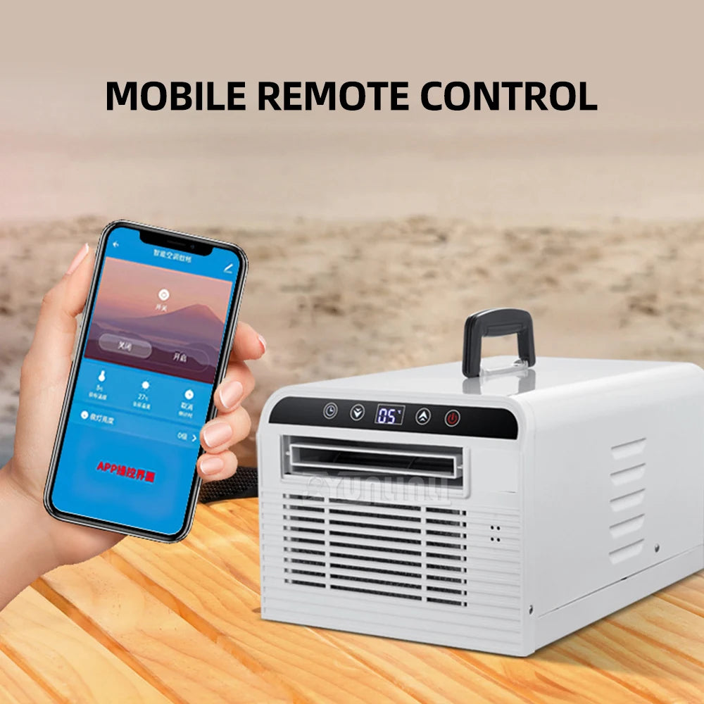 Pet Cooler Drainage-free Mobile Air Conditioner 2500BTU Portable Air Conditioner 2025 Summer