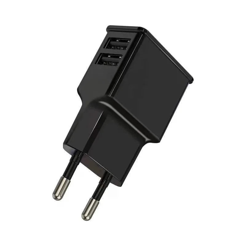 5V 2A USB Charger Travel Wall Charging Head Mobile Phone Dual USB Charger AC Adapter Portable EU Plug For iPhone Xiaomi Samsung