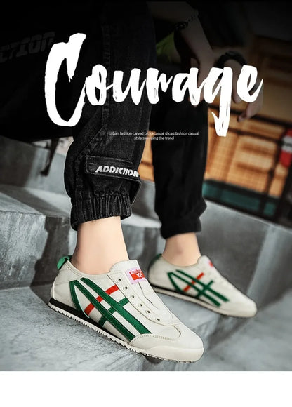 Кроссовки Мужские Men's Shoes Fashion Outdoor Casual Footwear Light Walking Flats Men's Sneakers Lace Up Flats Zapatillas Hombre