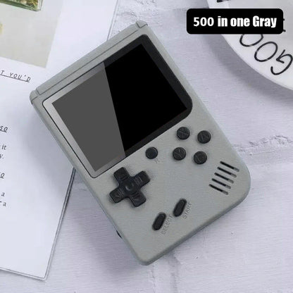 Retro Portable Mini Handheld Video Game Console 8 Bit 3.0 Inch Color LCD Kids Color Game Player Built in 500 Games