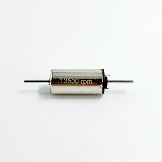 Mini 0816 Dual Axis 8mm Micro Motor DC 12 Volt 13500RPM/18000RPM Hollow Cups High Speed Strong Magnetic 1mm Diameter Shaft