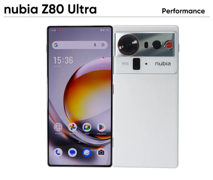 nubia Z80 Ultra 5g Smartphone Global Version Snapdragon 8 Elite Gen 5 6.85'' 144Hz OLED Display 7200mAh 80W Fast Charging 64Mp
