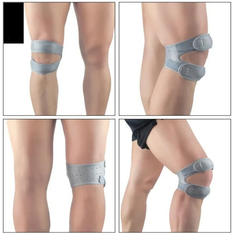 1 PCS Adjustable Sports Knee Pad Patella Band Elastic Bandage Band Football Basketball Sports Knee Pad Fitness Sport Knee Brace