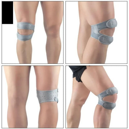 1 PCS Adjustable Sports Knee Pad Patella Band Elastic Bandage Band Football Basketball Sports Knee Pad Fitness Sport Knee Brace