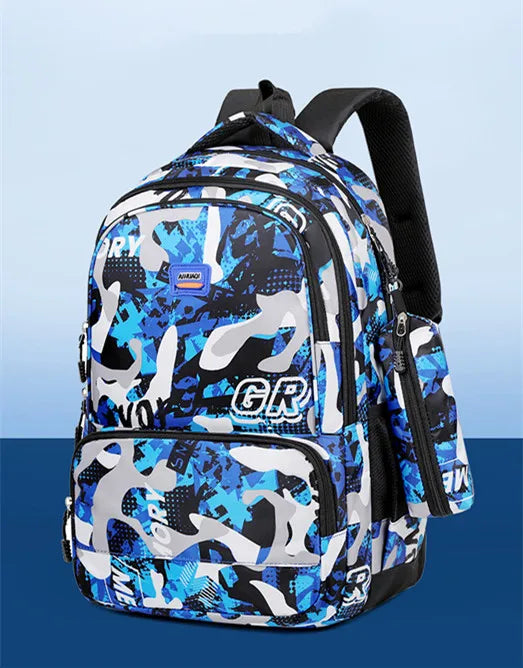 Camouflage printed school backpacks for teenage boys and girls Men's large capacity backpack computer bag student schoo bags