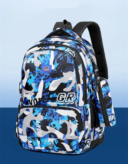Camouflage printed school backpacks for teenage boys and girls Men's large capacity backpack computer bag student schoo bags