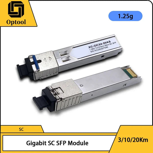 FTTH 1.25G RJ45 SFP 3/10/20km Gigabit Module 10GBase-Tx Ethernet Fiber Optic Module FTTH Compatible with Cisco/Mikrotik Switch by PDG ibma