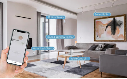Tuya Multi-mode Gateway Hub Bluetooth Mesh Smart Home Automation ZigBee WiFi Wireless Bridge Works with Alexa Google Smart Life