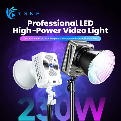 Miaotu RGB Photography Light G230W G330W Portable LED Video Lamp 2800K-6500K Studio Live Fill Light