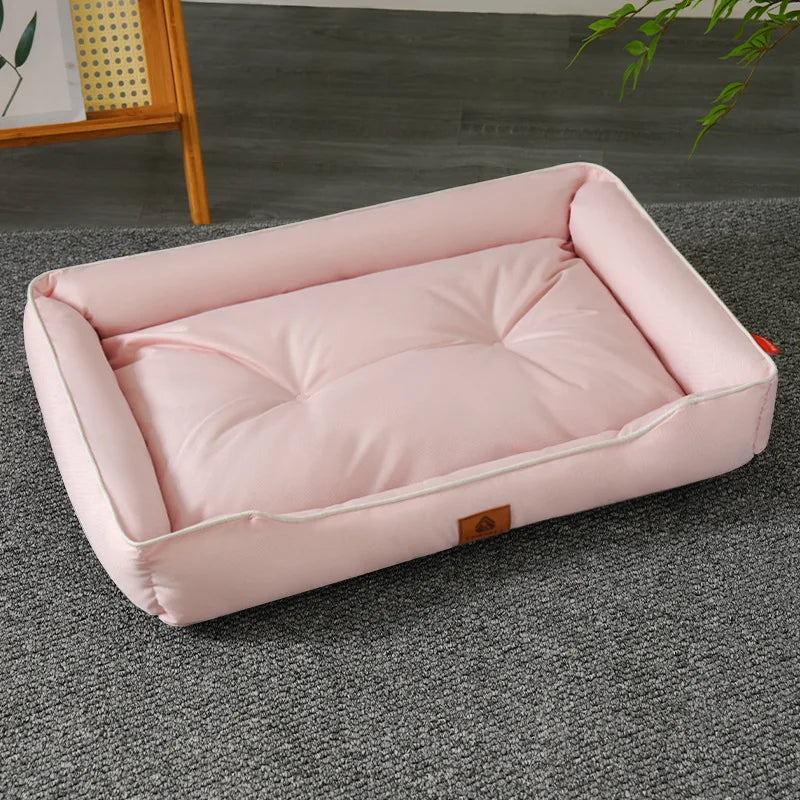 Large Dog Bed Waterproof Dog Bed for Big Dogs Summer Cooling Cat Bed Soft Sleeping Pet Mat All Seasons Puppy Mat for Chihuahua