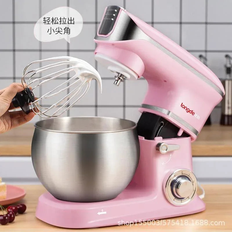 110V/220V Dragon Stand Mixer Small Household Multi-function Dough Kneader Cream Whisker Automatic LAB