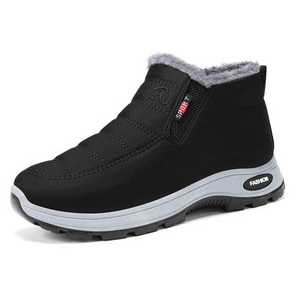 Winter New Women's Warm Cotton Boots Fleece-lined Thickened Waterproof Non-slip Women's Cotton Shoes Snow Boots