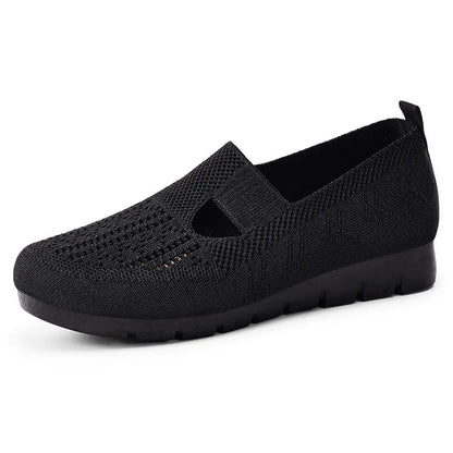 Women's Summer Shoes Breathable Flat with A Casual Women's Sneakers Comfortable Soft Sole Large Size 36-43 Cheap Shoes Clearance