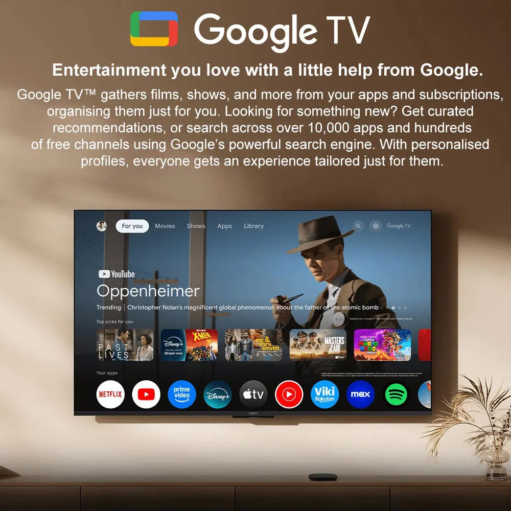Xiaomi TV Box S 3nd Gen Global Version 2G RAM 32G ROM 4K UHD Dolby Vision HDR10+ Google TV WIFI 6  BT5.2 Google Assistant