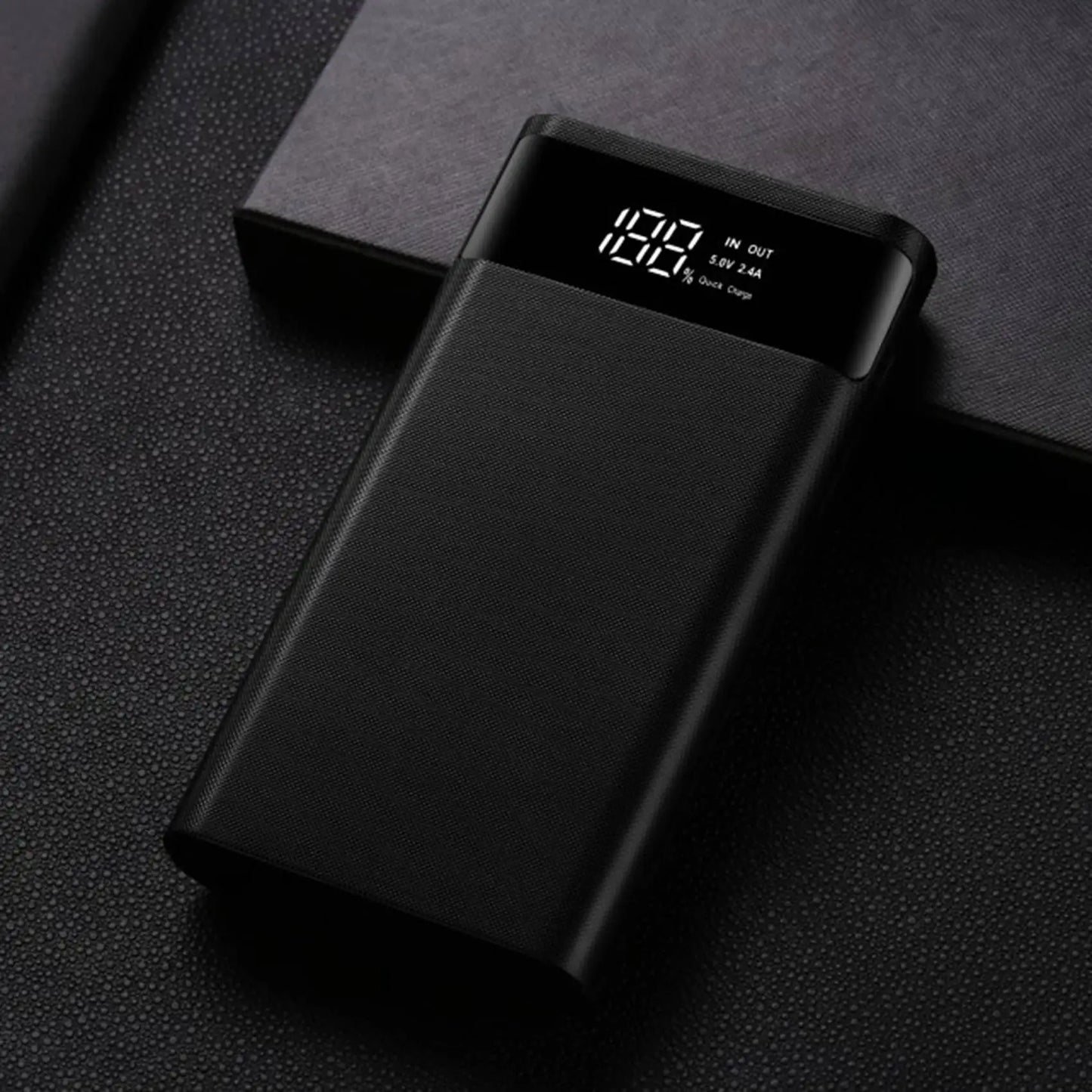 Y01A18650 Battery Power Bank Box 22.5W Fast Charging LCD Display 20000MAh Power Board for 6X18650 Battery Powerbank Case(A)