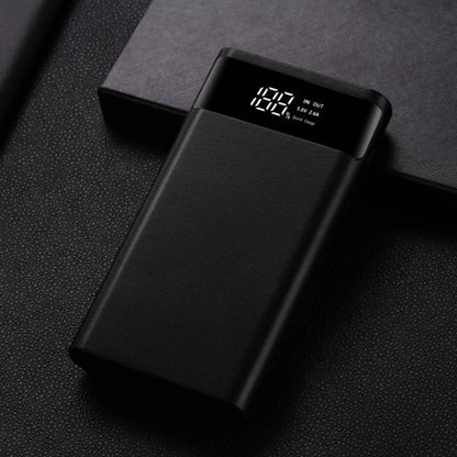 Y01A18650 Battery Power Bank Box 22.5W Fast Charging LCD Display 20000MAh Power Board for 6X18650 Battery Powerbank Case(A)