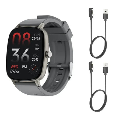 2.01 Inch Aiweile AW63 Smart Watch Men Clock Smartwatch Bluetooth Call Fitness Wristwatch for Android IOS Lightweight PK LT10