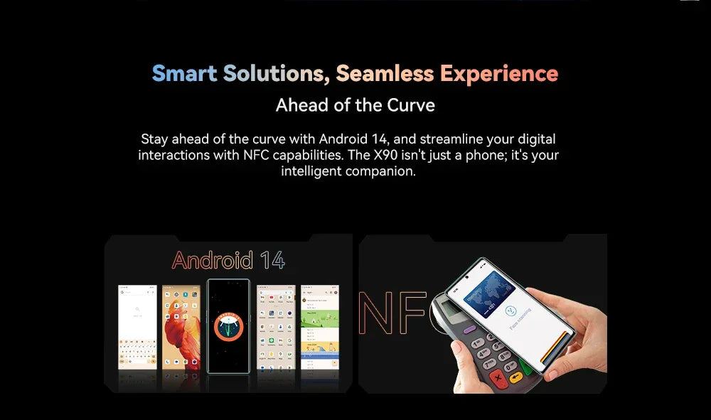 [NEW] CUBOT Android Smartphone X90, 6.67" AMOLED Curved 120Hz Display, 32GB RAM (16GB+16GB), 256GB ROM, Helio G99, NFC, 100MP