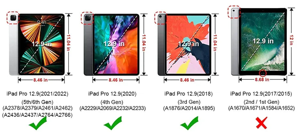 Spanish Keyboard Case For iPad Air Pro 11 13 2024,iPad 10.2 7/8/9th 10th 2022 Gen Air 3 4 5 10.9 Pro 12.9 Funda Cover For iPad
