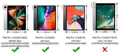 Spanish Keyboard Case For iPad Air Pro 11 13 2024,iPad 10.2 7/8/9th 10th 2022 Gen Air 3 4 5 10.9 Pro 12.9 Funda Cover For iPad