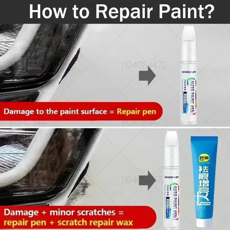 For Citroen C5 Aircross 2017-2025 EMP2 Paint Repair Pen Touch Up Scratch Remover DIY Auto Accessories Black White Grey Green Red
