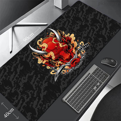 Fish Mouse Pad Gaming Mousepad Mat Gamer Mouse Mat Keyboard Mat Desk Mat Carpet Mausepad XXL For Computer Laptop Pad