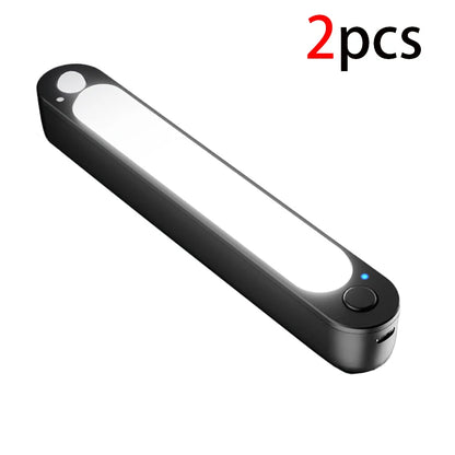 SEAMETAL Car Trunk Sensor Light USB Rechargeable Automatic Induction Light Bar Magnetic Sensing Lamp for Car Floor Trunk Hood