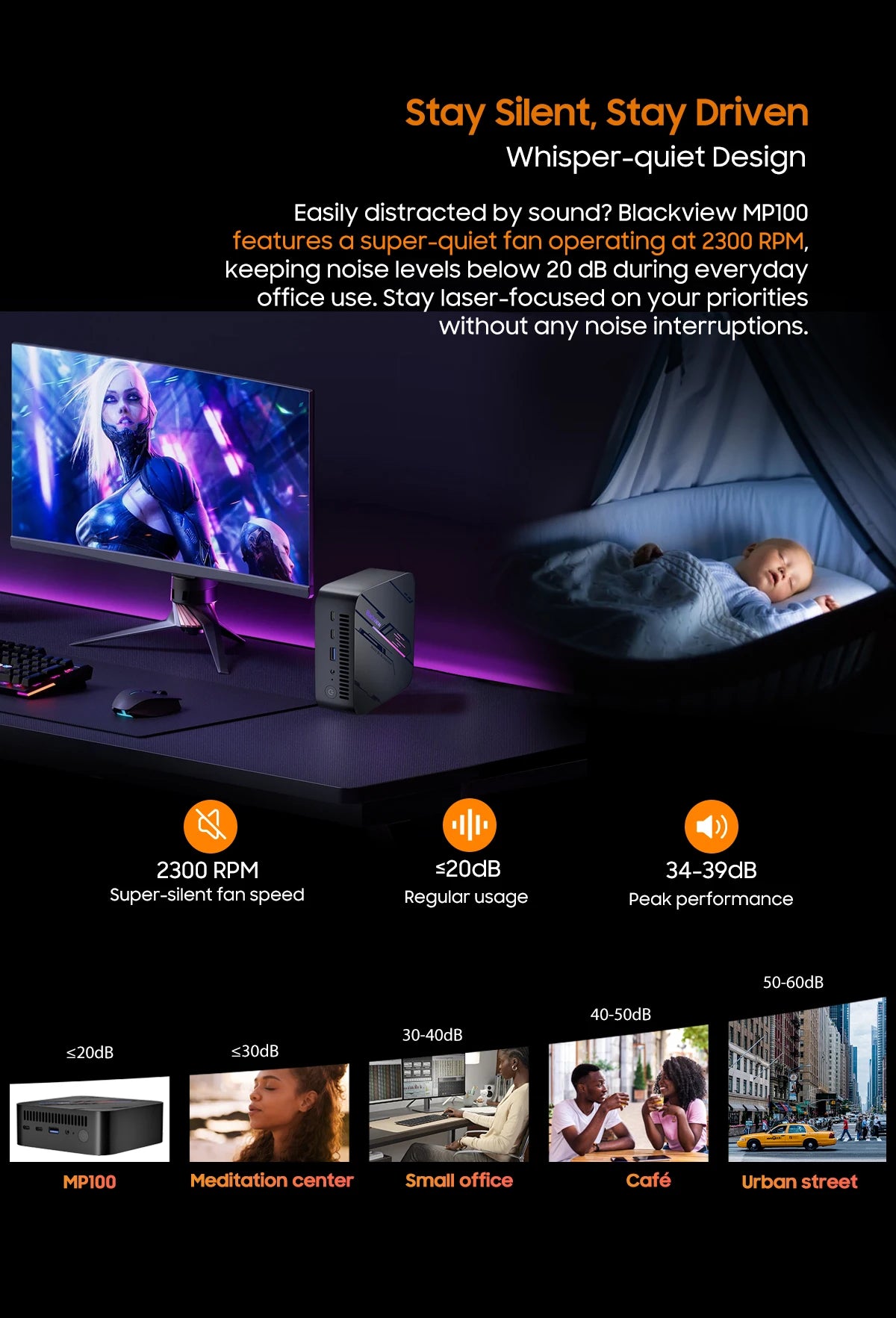 【Brand+】Blackview MP100 NEW Mini PC AMD R7 5700U/5825U  Windows 11 8-Core 16-thread 16GB DDR4 512GB/1TB SSD WiFi 6 Mini